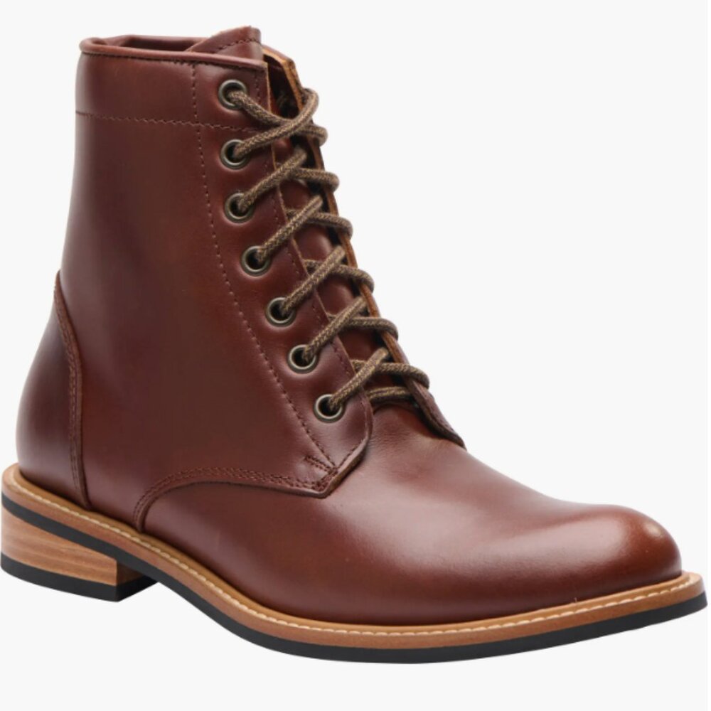 Amalia Water Resistant Boot in Brandy